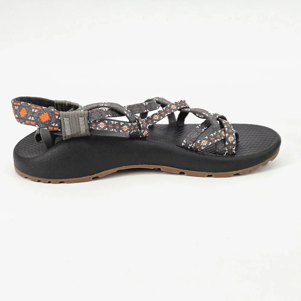 Chaco ZX/2 Classic Creed Golden Geometric Strappy Hiking Sandals Women's Size 8